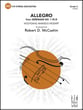 Allegro from Serenade No. 1 in D Orchestra sheet music cover